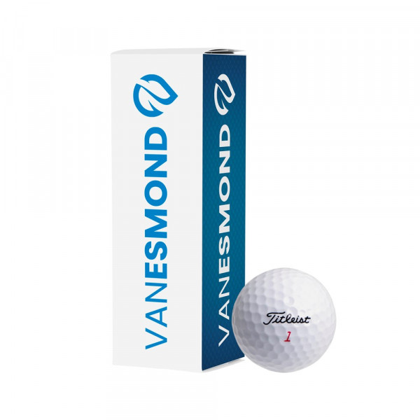 Golfball mit Logo