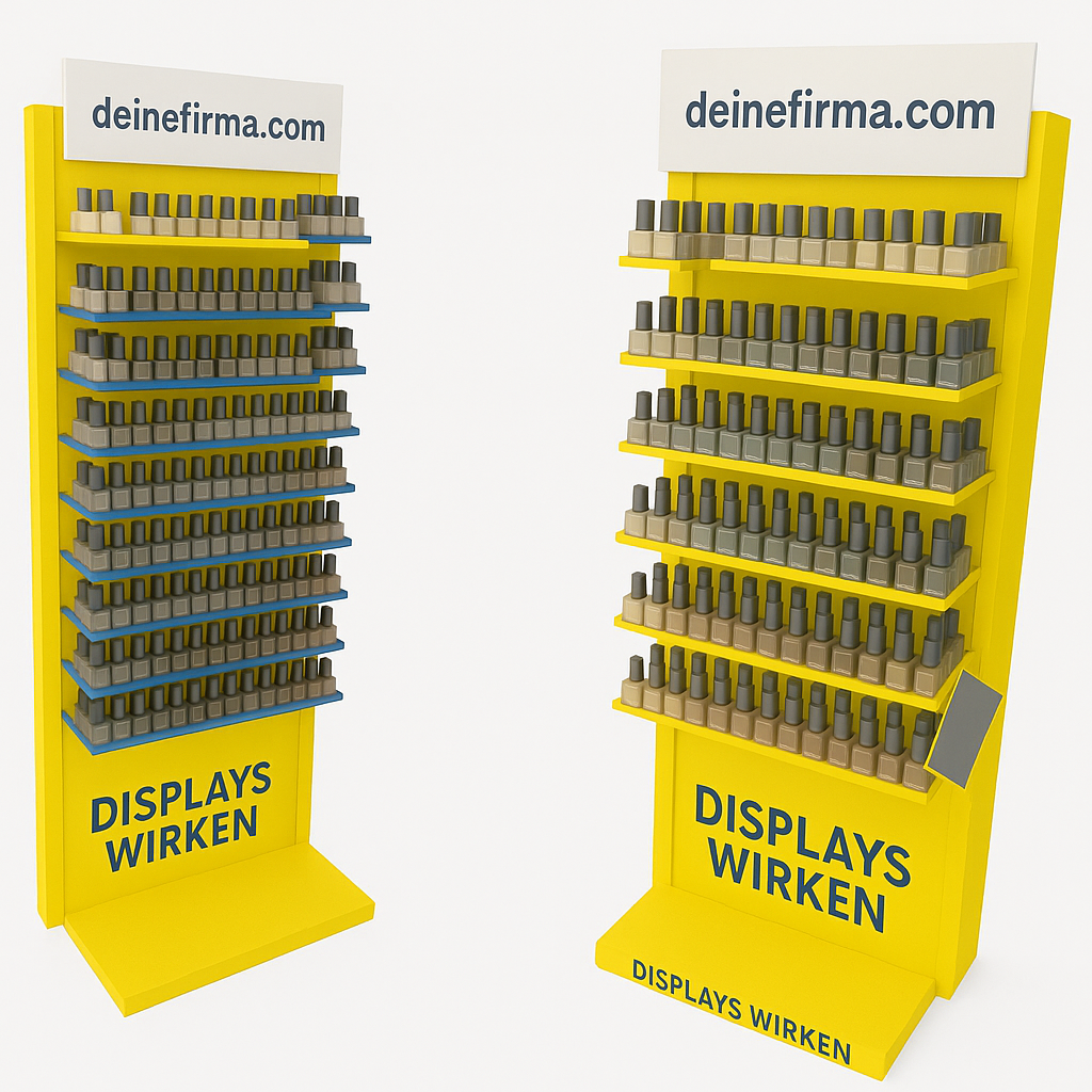 Bodendisplay Kosmetik
