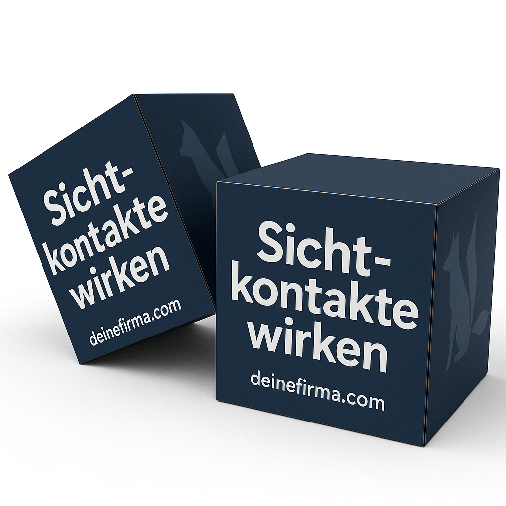 Werbewürfel POS
