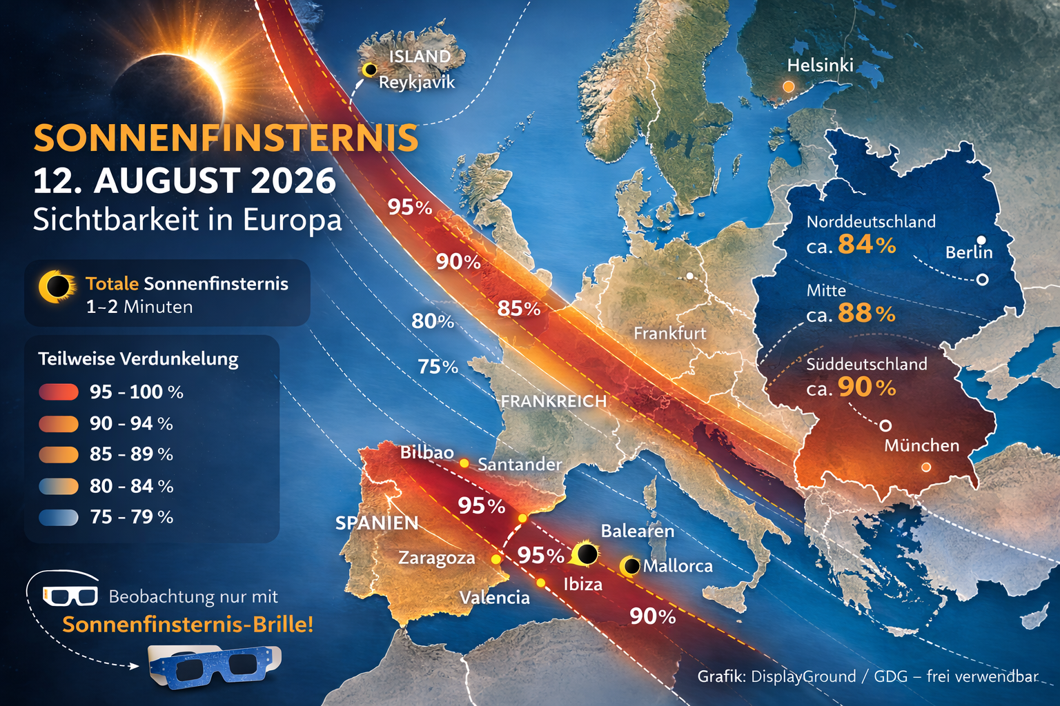 Sonnenfinsternis 2026 Sonnenfinsternis 2026
