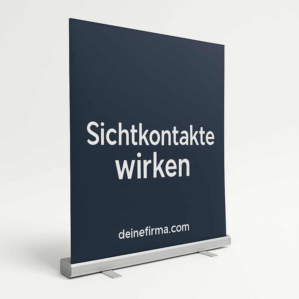 Rollup XXL mit Logo Rollup XXL mit Logo